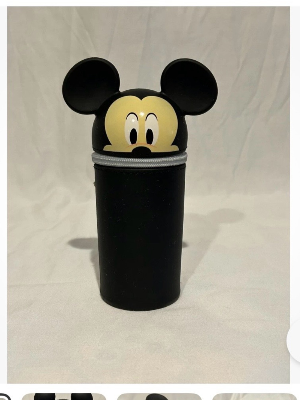 Disney Mickey Mouse Black and Cream Kids Accessory Case